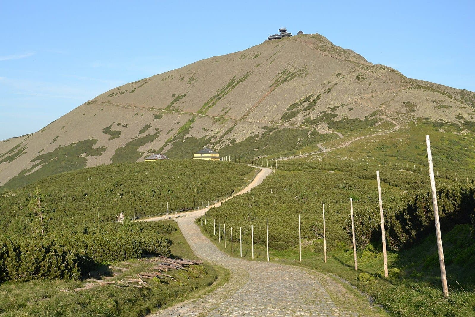 Cesta na Sněžku v Krkonoších